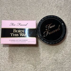 Never used still in box Too Faced Born this way Ethereal setting Powder